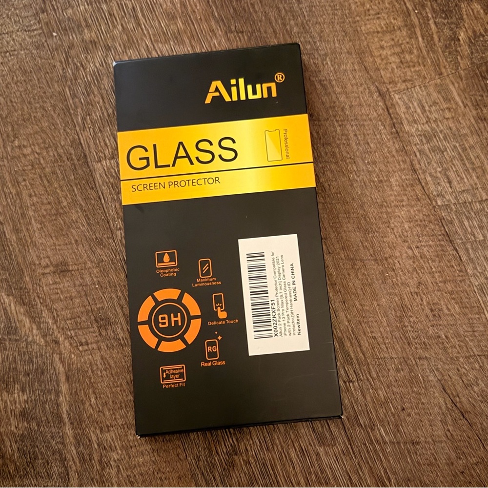 Tempered Glass Screen Protector- iPhone 13 Pro Max